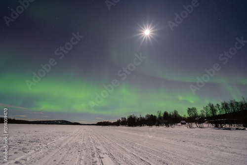 Northern Lights In Finnish Lapland - Aurora boreale nella Lapponia Finlandese