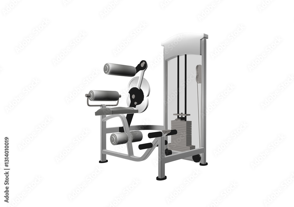 Fototapeta premium siłownia, ćwiczenia, przyrząd, fitness