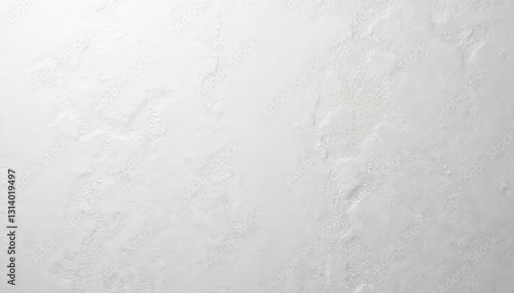 Fototapeta premium White textured wall background subtle scratches, dust. Abstract minimal modern design, seamless pattern, interior, exterior, building construction. Architecture home, office, space decor. Clean