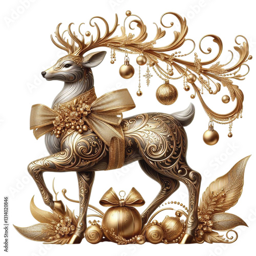 Elegant Reindeer vector design
