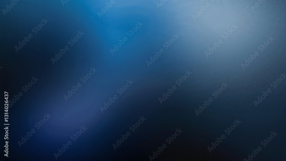 A soft-focus blurred background with shades of deep blue and black A soft-focus blurred background with shades of deep blue and black