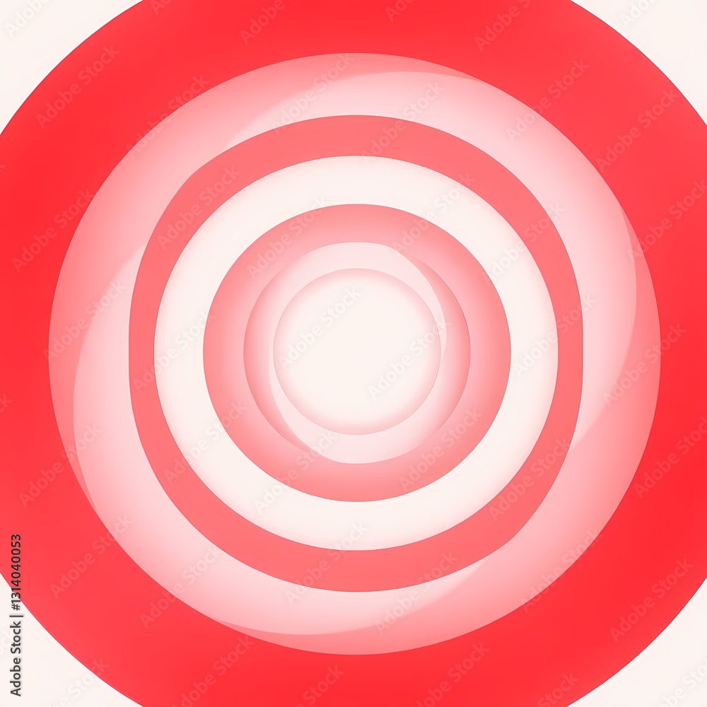 Target Focus: A mesmerizing view showcases a vibrant red target with concentric circles, designed to draw the viewer's attention to the center. Target Focus: A mesmerizing view showcases a vibrant red target with concentric circles, designed to draw the viewer's attention to the center.