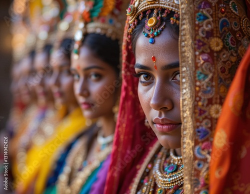 traditional indian woman in india