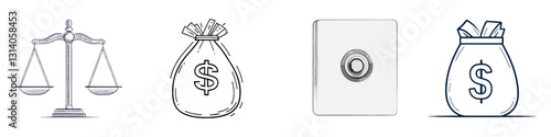 Justice and Money Balance for Financial Success