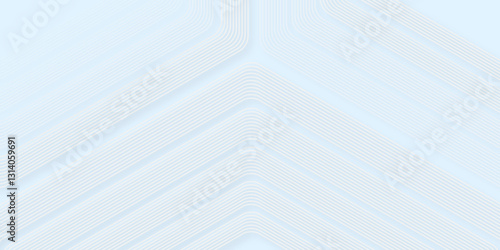 Soft Light Abstract Geometric Background. Clean and Simple White Embossed Surface. Vector. Illustration. 