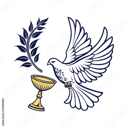 Corpus Christi Concept Vector Illustration