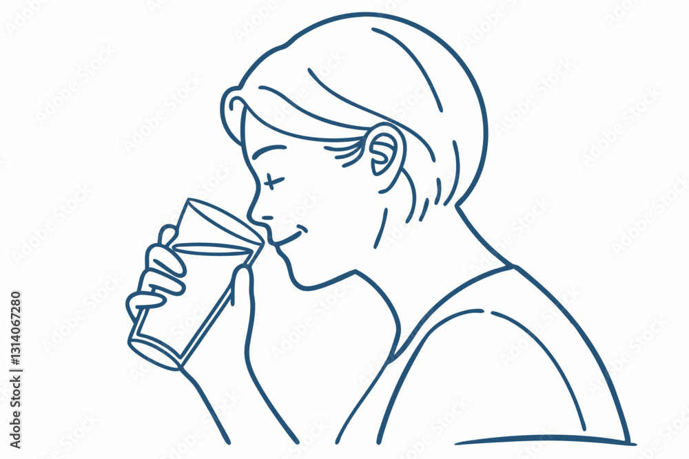drinking water. drinking water.