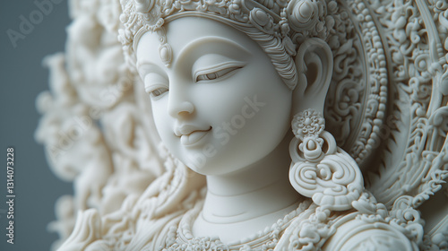 statue of White Tara, the Bodhisattva of Healing and Compassion