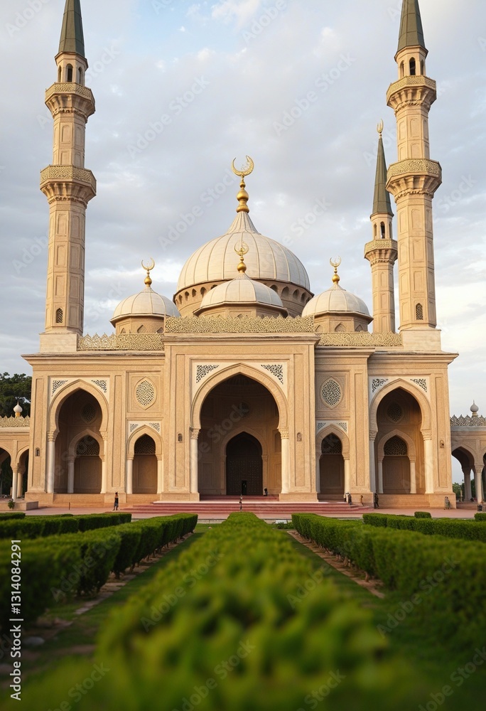 Fototapeta premium Majestic Mosque Architecture