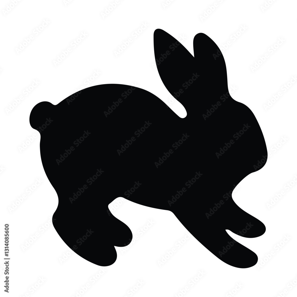 rabbit silhouette rabbit silhouette