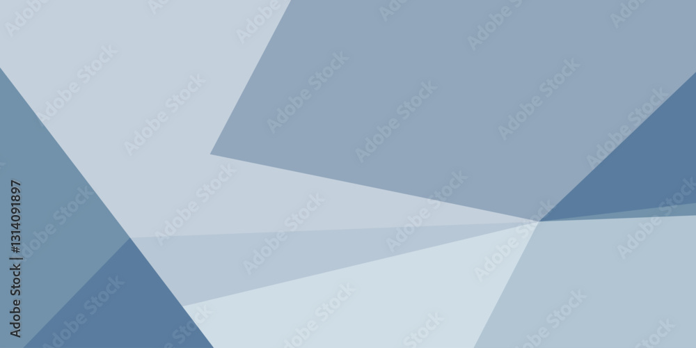 Fototapeta premium Light pastel soft pale dusty gray blue silver white abstract pattern background. Geometric shape. Line stripe angle facet triangle fold. Color gradient. Noise grain. Business, tech. Design. Minimal.