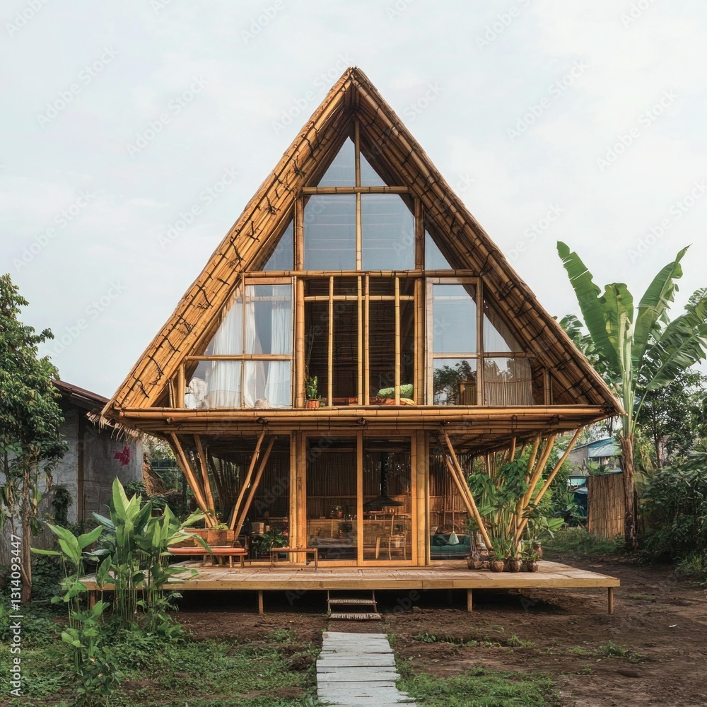 printed archway with integrated lighting systems for nighttime visibility.