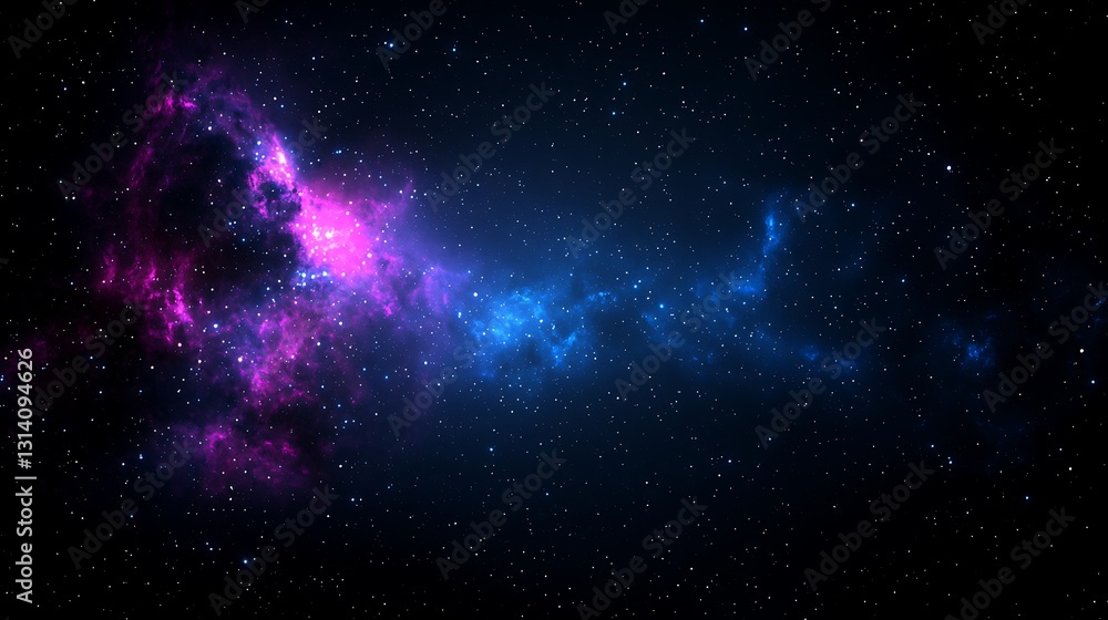 Fototapeta premium Exploring the Mysteries of the Cosmos