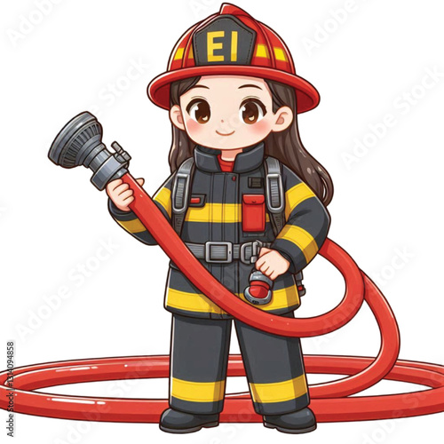 A Firefighter vector