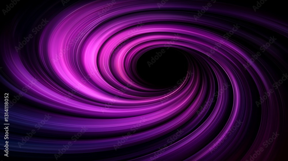 Vibrant Purple Swirl Abstract Art Vibrant Purple Swirl Abstract Art