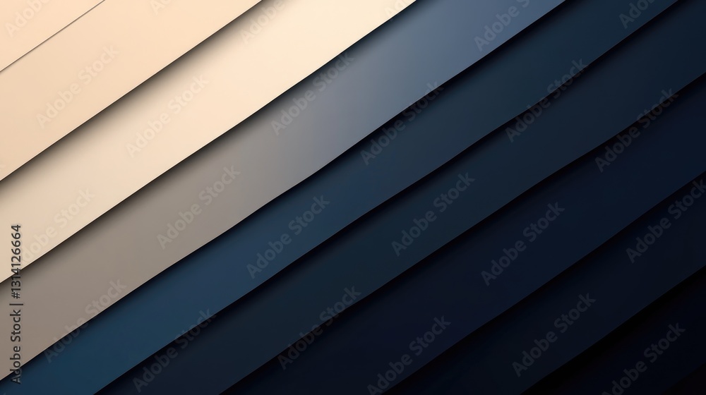 Overlapping angled abstract layers feature multiple gradients of color tones Overlapping angled abstract layers feature multiple gradients of color tones