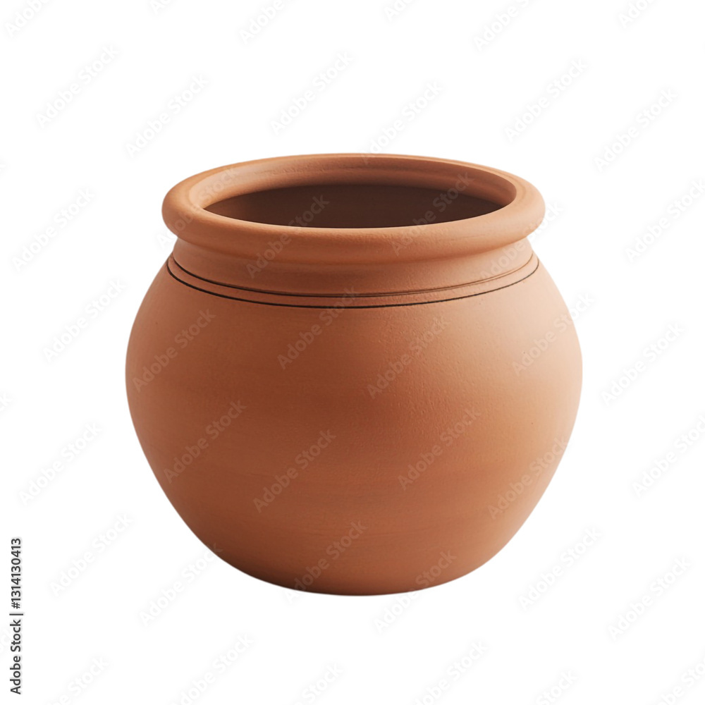 Terracotta Pot Simple Rustic Charm Earthy Tones Terracotta Pot Simple Rustic Charm Earthy Tones