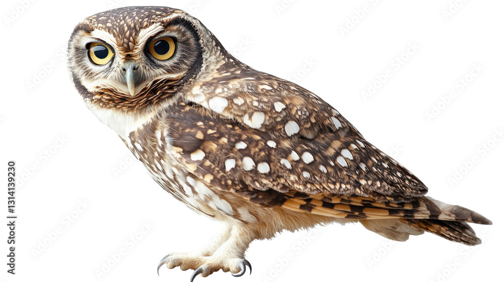 barn owl isolated on white barn owl isolated on white