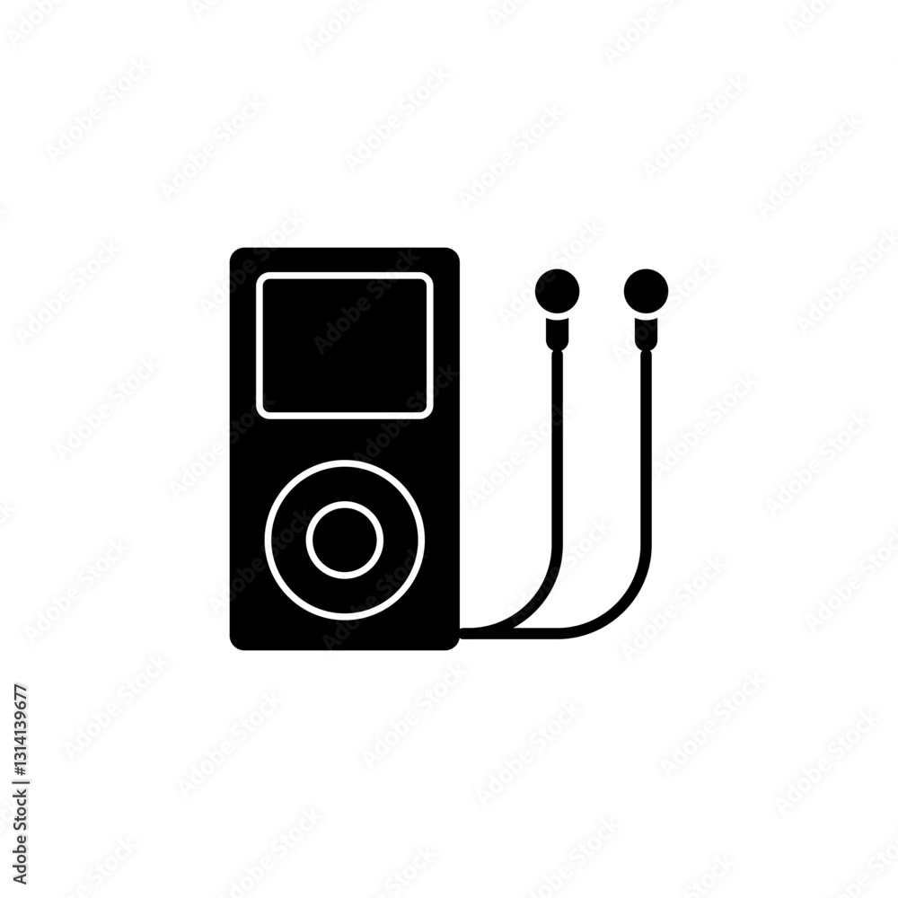 Фотография Ipod glyph icon