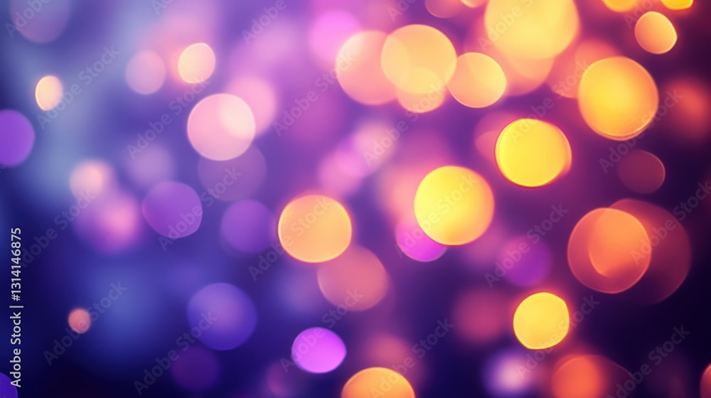 A beautiful abstract background of colorful and blurred light spheres A beautiful abstract background of colorful and blurred light spheres