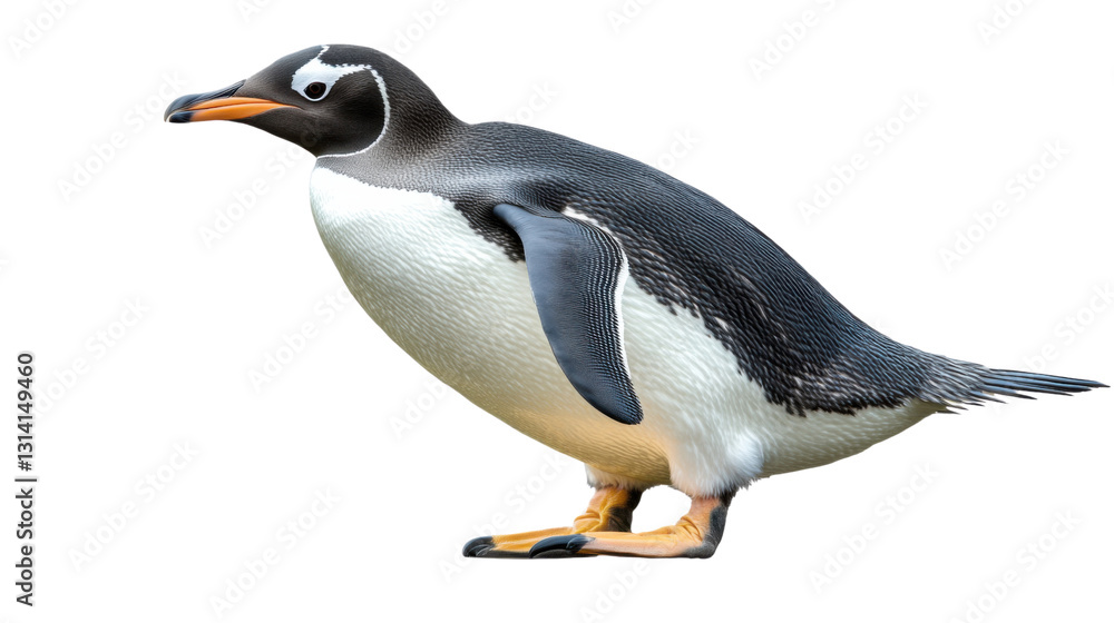 Fototapeta premium penguin isolated on white