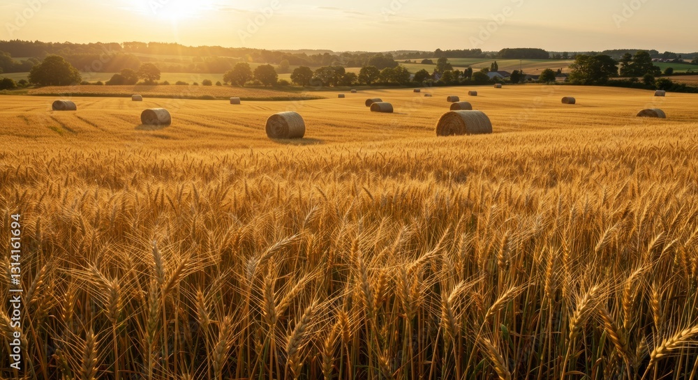 Fototapeta premium wheat field