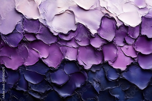 Wallpaper Mural Abstract purple impasto painting texture. Torontodigital.ca