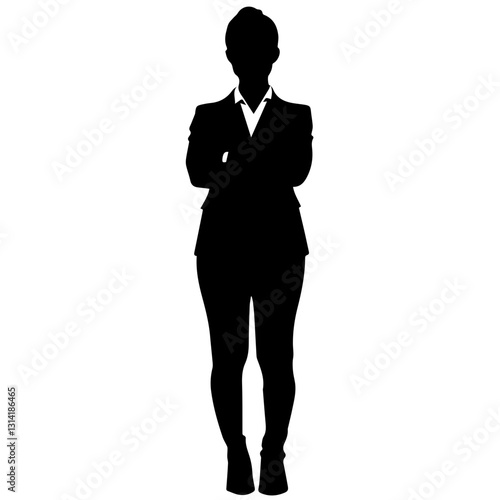 Strong Leadership Pose Silhouette at a Podium | Speaker & Influencer
