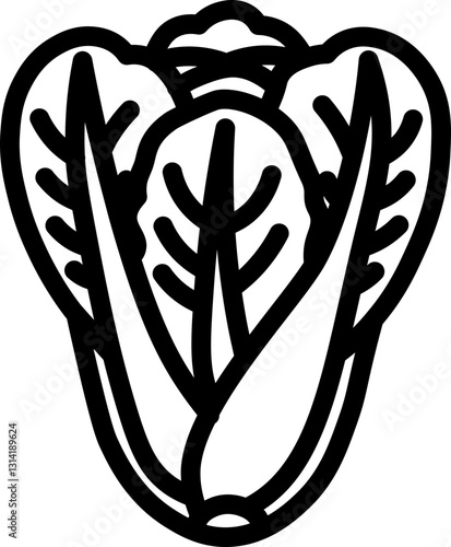 Radicchio Line Icon