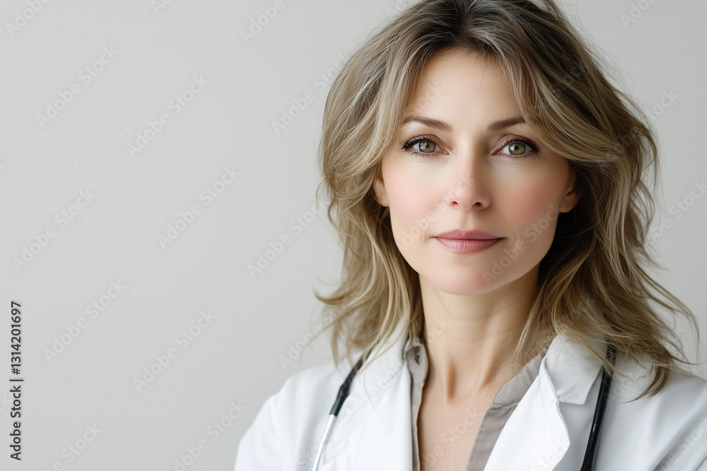 portrait of a female doctor portrait of a female doctor