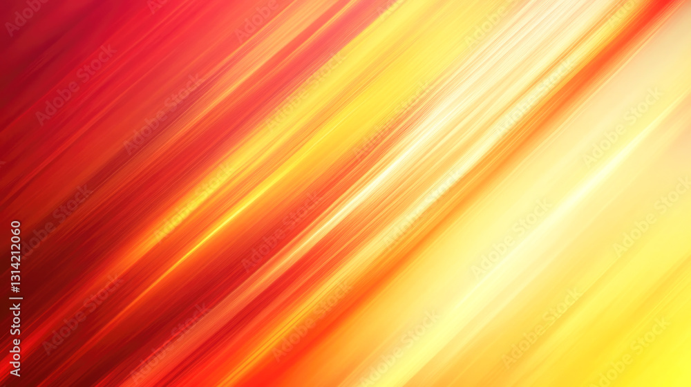 Vibrant diagonal light streaks in red and yellow abstract background Vibrant diagonal light streaks in red and yellow abstract background