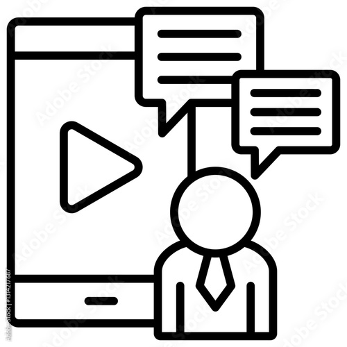 Video Conference Icon