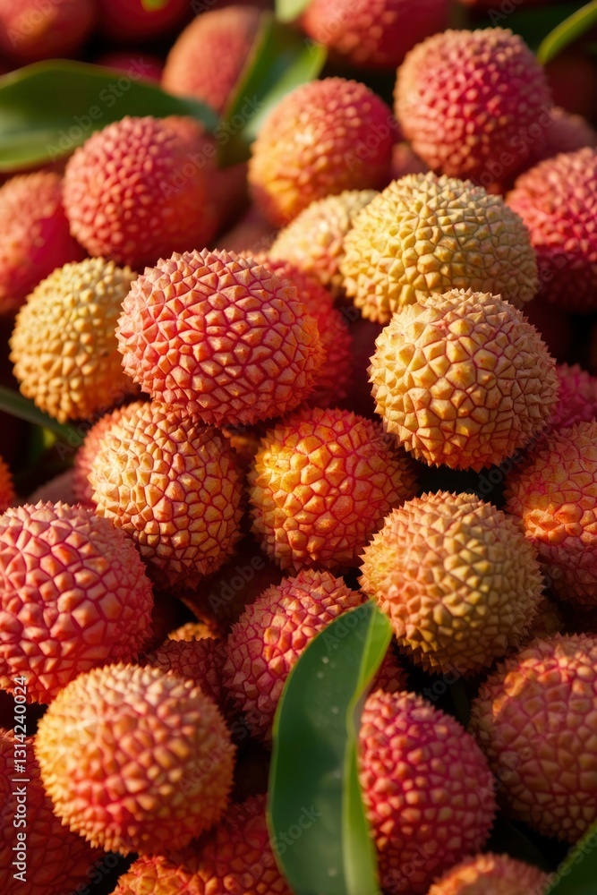 Close-up of lychees Close-up of lychees