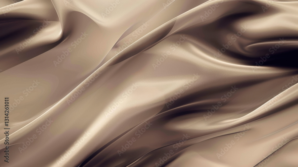 Fototapeta premium pastel brown sepia beige silk background