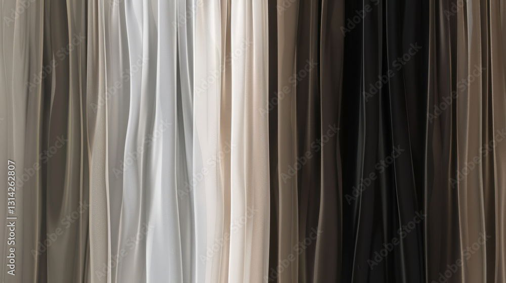 Obraz premium pastel brown sepia beige silk background