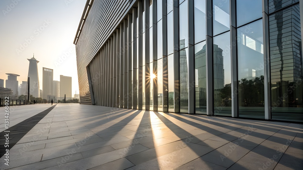 Fototapeta premium modern office building