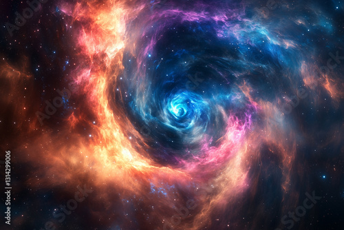 abstract cosmic energy vortex subtle