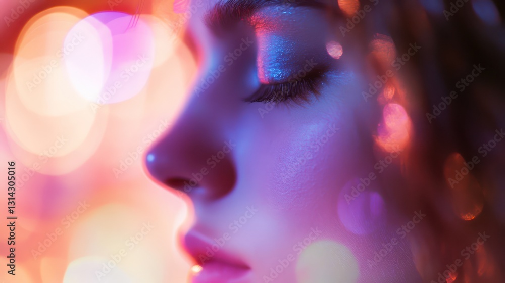 Soft blurred bokeh effect for a dreamy overlay isolated Soft blurred bokeh effect for a dreamy overlay isolated