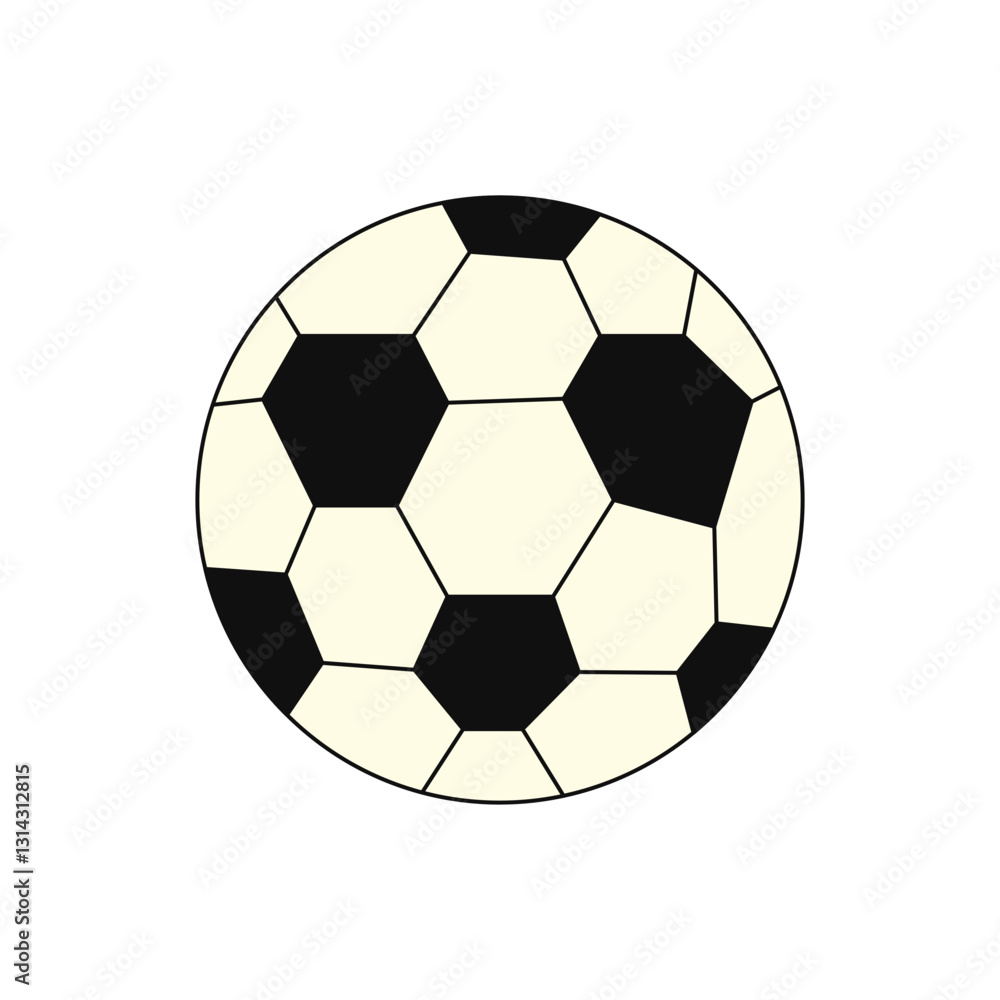 Fototapeta premium Soccer Sports Illustration