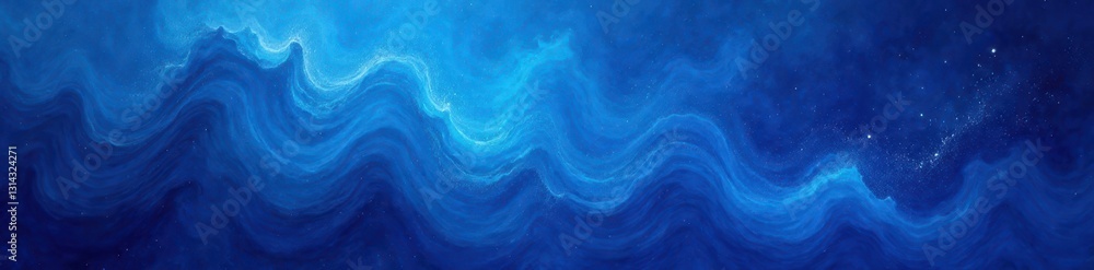 Deep blue canvas, swirling light streaks, textured surface, vintage, ocean, brushstrokes Deep blue canvas, swirling light streaks, textured surface, vintage, ocean, brushstrokes