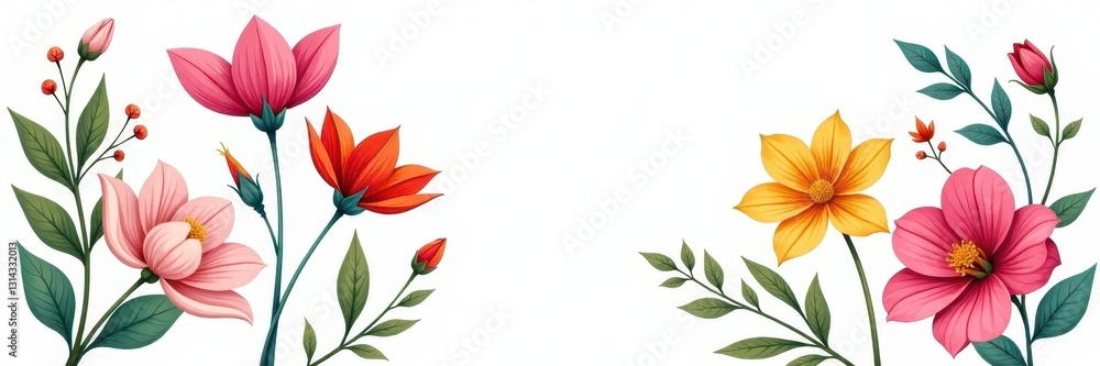 Elegant line art floral set, isolated on white Perfect for invitations , design, outline Elegant line art floral set, isolated on white Perfect for invitations , design, outline