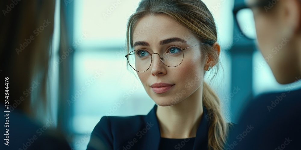 A high-resolution image of a professional businesswoman in an office setting, smiling at the camera. The woman is wearing a suit and glasses, looking polished and approachable. A high-resolution image of a professional businesswoman in an office setting, smiling at the camera. The woman is wearing a suit and glasses, looking polished and approachable.