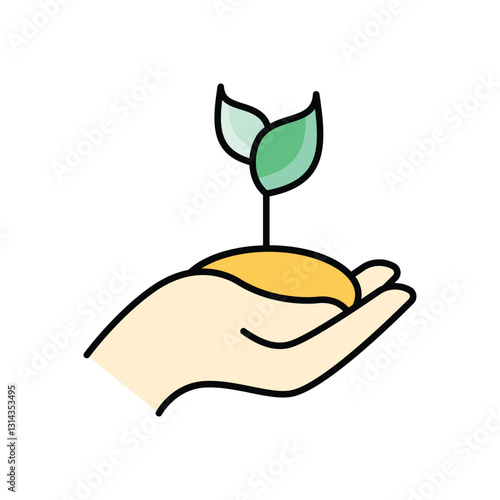 Seeding Vector icon