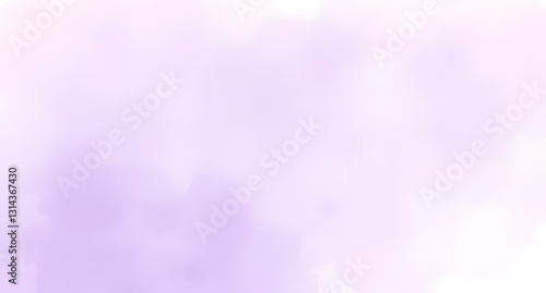 Soft lilac and baby blue watercolor abstract background. Gentle and calming