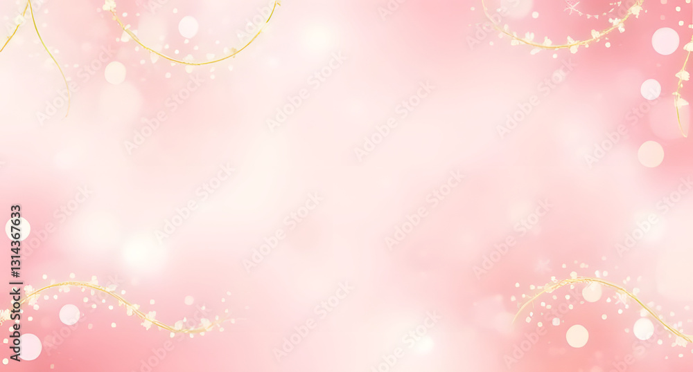 Soft pastel pink gold holiday elegance abstract background. Feminine, stylish Christmas decor Soft pastel pink gold holiday elegance abstract background. Feminine, stylish Christmas decor