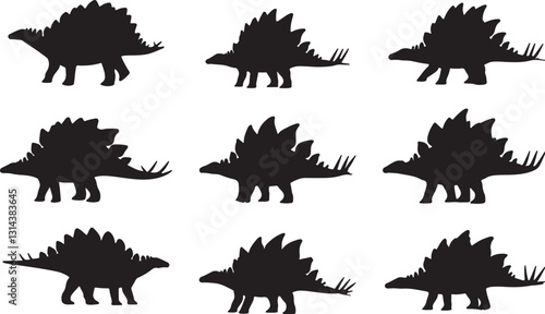 Stegosaurus Silhouette