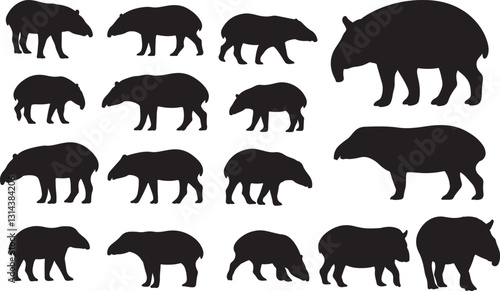 Tapir Silhouette