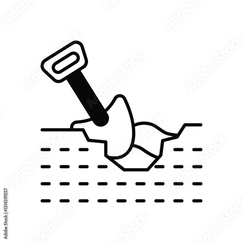 Sowing Time Vector icon
