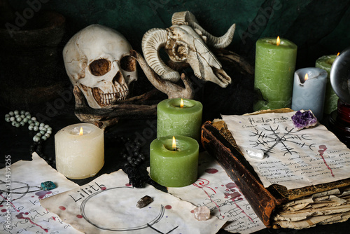 Witch's magic attributes wi...