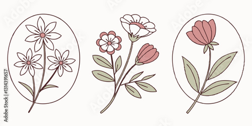 Wallpaper Mural Colorful Food and Drink Icons Vector Set – Modern Flat Style for Menus & Infographics Torontodigital.ca